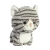 Grey Stuffed Tabby Cat Teddy Pets Plush By Aurora