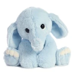 Lil Benny Phant The Blue Elephant Stuffed Animal By Aurora