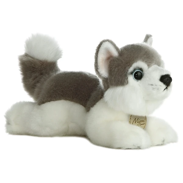 Realistic Stuffed Husky 8 Inch Miyoni Plush By Aurora 1 Realistic Stuffed Husky 8 Inch Miyoni Plush By Aurora