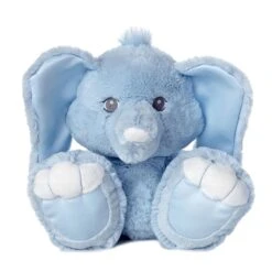 Taddi The Taddle Toes Blue Baby Safe Plush Elephant By Ebba