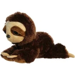Marley The Dreamy Eyes Sloth Stuffed Animal By Aurora 7 Marley The Dreamy Eyes Sloth Stuffed Animal By Aurora -Plush Toy Store AR 21290 5