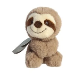 Small Silas The Baby Safe Sloth Eco-Friendly Stuffed Rattle By Ebba -Plush Toy Store AR 23333 5