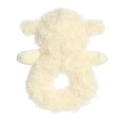 Baby Safe Cherub The Plush Lamb Rattle By Ebba -Plush Toy Store AR 23439 5