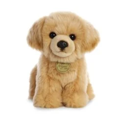 Realistic Stuffed Golden Retriever Puppy 9 Inch Miyoni Plush By Aurora -Plush Toy Store AR 26339 3