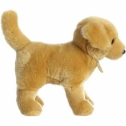 Realistic Stuffed Yellow Lab 10 Inch Miyoni Plush By Aurora -Plush Toy Store AR 26399 4