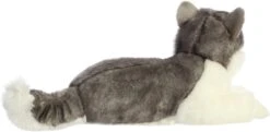 Realistic Stuffed Siberian Husky 14 Inch Miyoni Plush Dog By Aurora -Plush Toy Store AR 26411 4