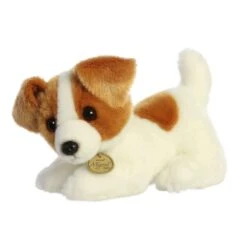 Realistic Stuffed Jack Russell Terrier Puppy Miyoni Plush By Aurora