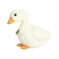Realistic Stuffed American Pekin Duck Miyoni Plush By Aurora -Plush Toy Store AR 26482 6