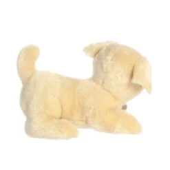 Realistic Stuffed Yellow Lab Pup 9 Inch Miyoni Plush By Aurora -Plush Toy Store AR 26487 4