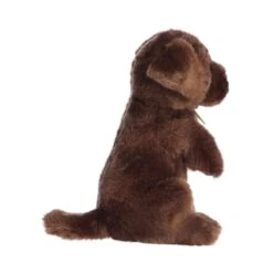 Sitting Pretty Plush Chocolate Lab By Aurora -Plush Toy Store AR 26494 4