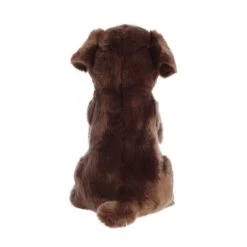 Sitting Pretty Plush Chocolate Lab By Aurora -Plush Toy Store AR 26494 5