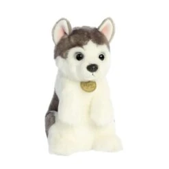 Sitting Pretty Plush Husky Pup By Aurora -Plush Toy Store AR 26496 3