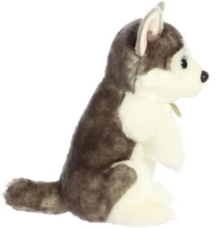 Sitting Pretty Plush Husky Pup By Aurora -Plush Toy Store AR 26496 4