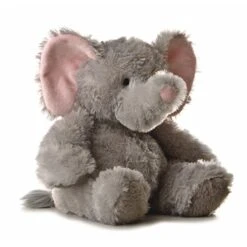 Stuffed Elephant 12 Inch Tubbie Wubbie By Aurora