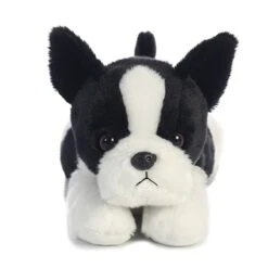 Buster The Stuffed Boston Terrier Flopsie By Aurora