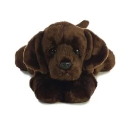 Max The Stuffed Chocolate Lab Flopsie By Aurora