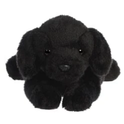 Bagel The Stuffed Black Lab Flopsie By Aurora -Plush Toy Store AR 31599 4