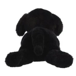 Bagel The Stuffed Black Lab Flopsie By Aurora -Plush Toy Store AR 31599 5