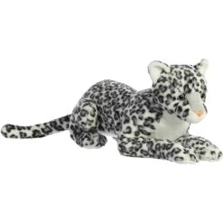 Jumbo Stuffed Snow Leopard Super Flopsie By Aurora