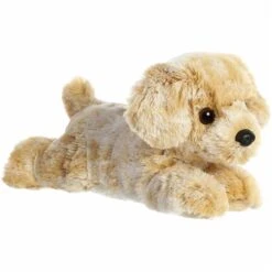 Little Rusty The Stuffed Labrador Retriever Mini Flopsie By Aurora
