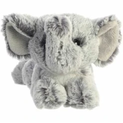 Little Leroy The Stuffed Elephant Mini Flopsie By Aurora -Plush Toy Store AR 31796 3