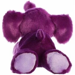 Little Violet The Stuffed Purple Elephant Mini Flopsie By Aurora -Plush Toy Store AR 31802 6