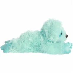 Little Minty The Stuffed Sky Blue Sloth Mini Flopsie By Aurora -Plush Toy Store AR 31803 4