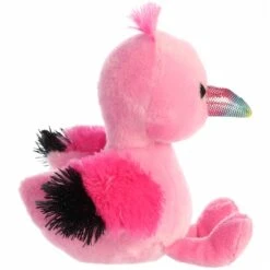 Little Fairy The Stuffed Pink Flamingo Mini Flopsie By Aurora -Plush Toy Store AR 31805 4