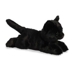 Little Twilight The Stuffed Black Cat Mini Flopsie By Aurora