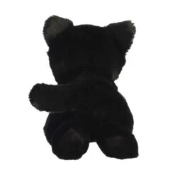 Little Twilight The Stuffed Black Cat Mini Flopsie By Aurora -Plush Toy Store AR 31824 5