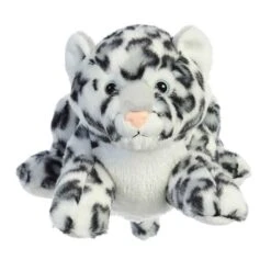 Full Body Snow Leopard Hand Puppet By Aurora