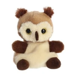 Barnie The Stuffed Owl Palm Pals Plush By Aurora