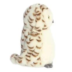 Eco Nation Stuffed Snowy Owl By Aurora -Plush Toy Store AR 35098 4