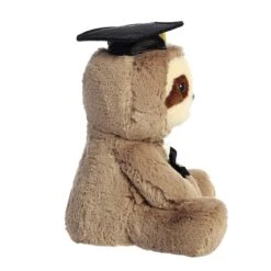 Stuffed Sloth With Graduation Cap And Diploma By Aurora -Plush Toy Store AR 82048 4