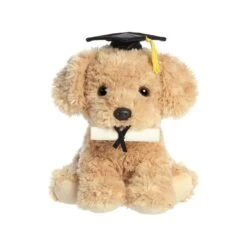 Graduation Stuffed Pup With Diploma And Cap By Aurora