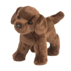 Tucker The Standing Stuffed Chocolate Lab By Douglas