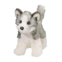 Blaze The Standing Stuffed Husky By Douglas