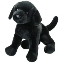 James The Big Plush Black Lab By Douglas