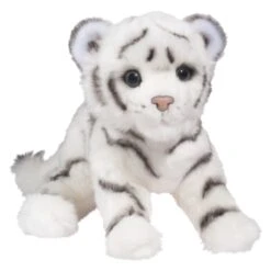 Silky The Plush White Tiger Cub By Douglas