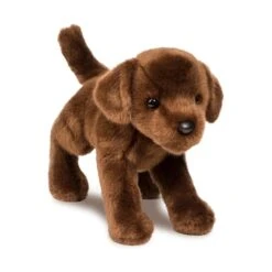 C.C. Bean The 12 Inch Stuffed Chocolate Lab Puppy By Douglas