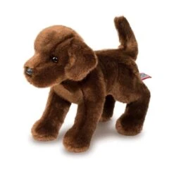 C.C. Bean The 12 Inch Stuffed Chocolate Lab Puppy By Douglas -Plush Toy Store DG 1888 4