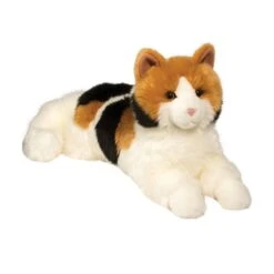 Puzzle The Stuffed Calico Cat By Douglas