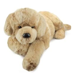 Sherman The Jumbo Stuffed Golden Retriever By Douglas