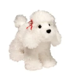 Gina The Little Plush White Poodle By Douglas