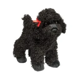 Gigi The Little Plush Black Poodle By Douglas