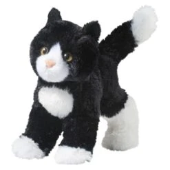 Snippy The Little Plush Tuxedo Cat By Douglas