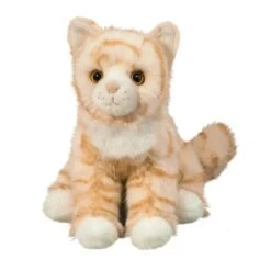 Adele The 12 Inch Floppy Plush Orange Striped Cat By Douglas