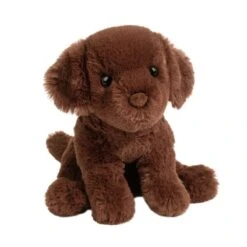 Mini Soft Harlie The 6 Inch Plush Chocolate Lab Dog By Douglas