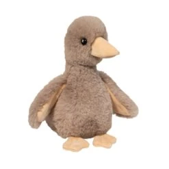 Mini Soft Marnie The Taupe Plush Goose By Douglas