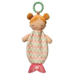 Plush Mermaid Teether Blanket Lil' Sshlumpie By Douglas